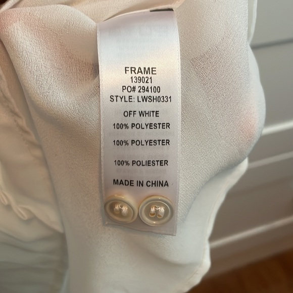 Beautiful Frame blouse - Picture 4 of 4